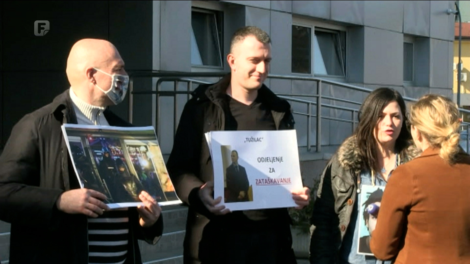 Pripadnici grupe „Pravda za Davida“ saslušani u ulozi svjedoka